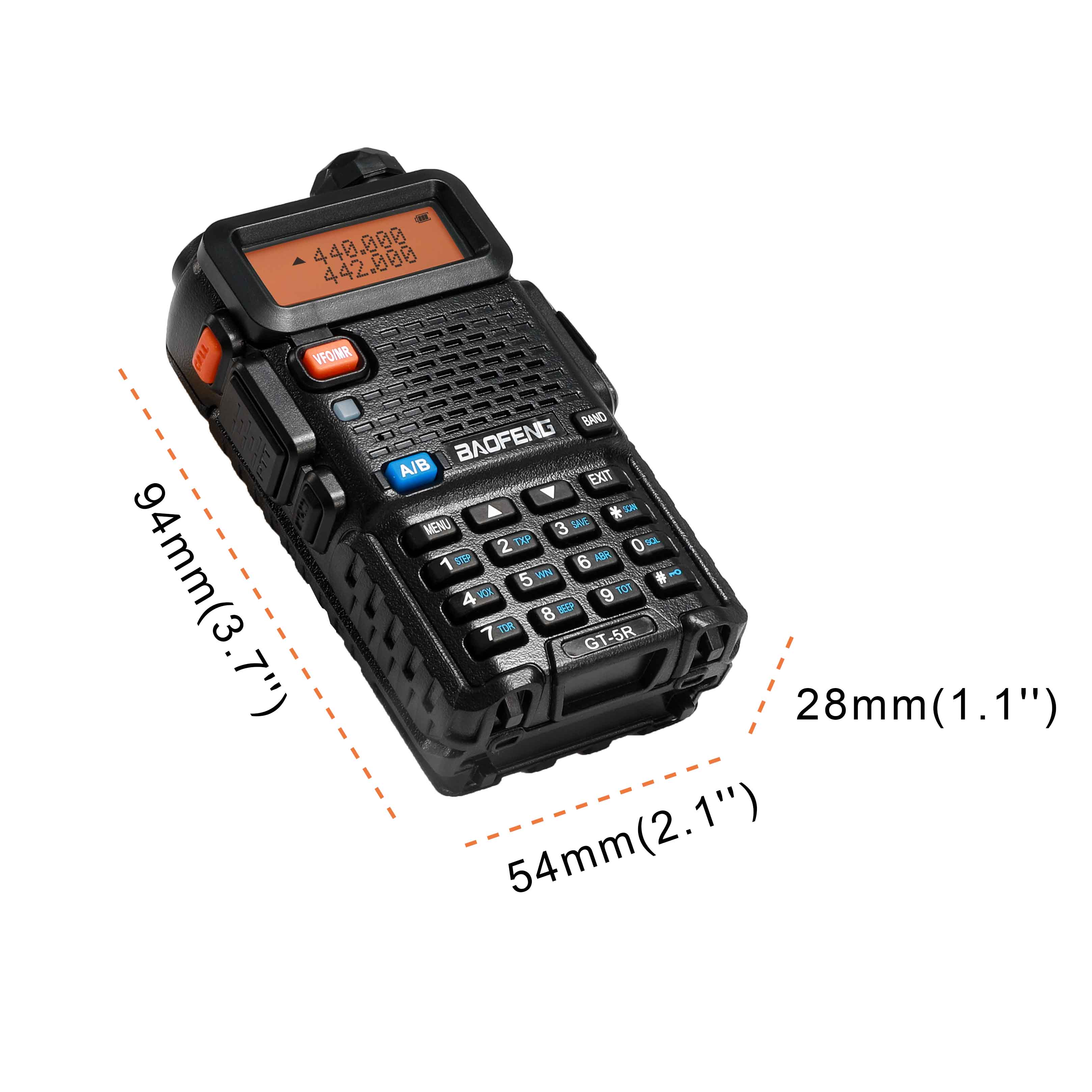 GT-5R 4W/1W Dual Band Radio [4PCS] - Image 4