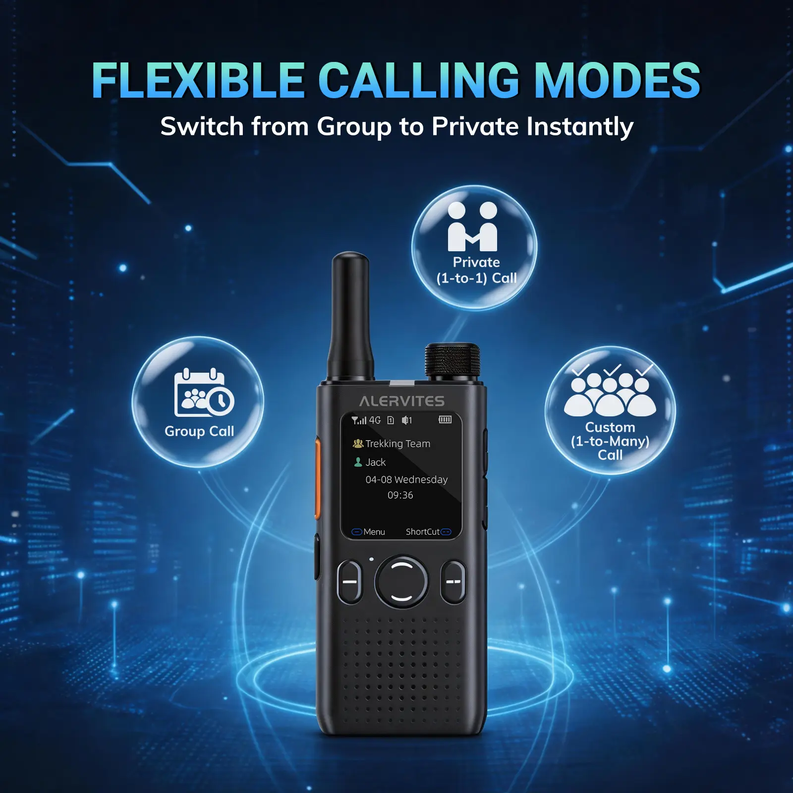 Alervites PoC-AT1 Lifetime Free PoC Radio [2 PCS] - Image 8