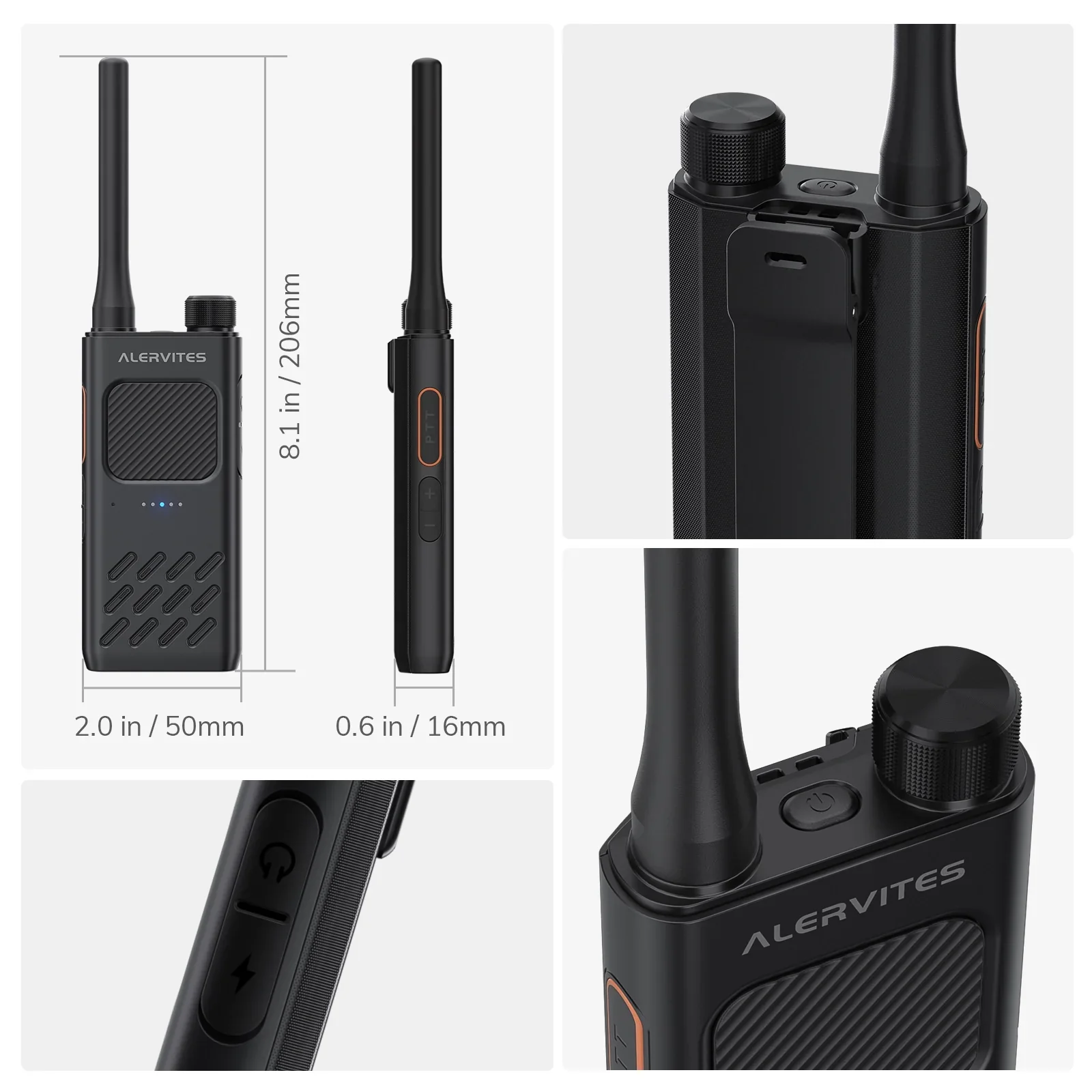 Alervites AT2 Smart UHF Radio [2 PCS] - Image 4