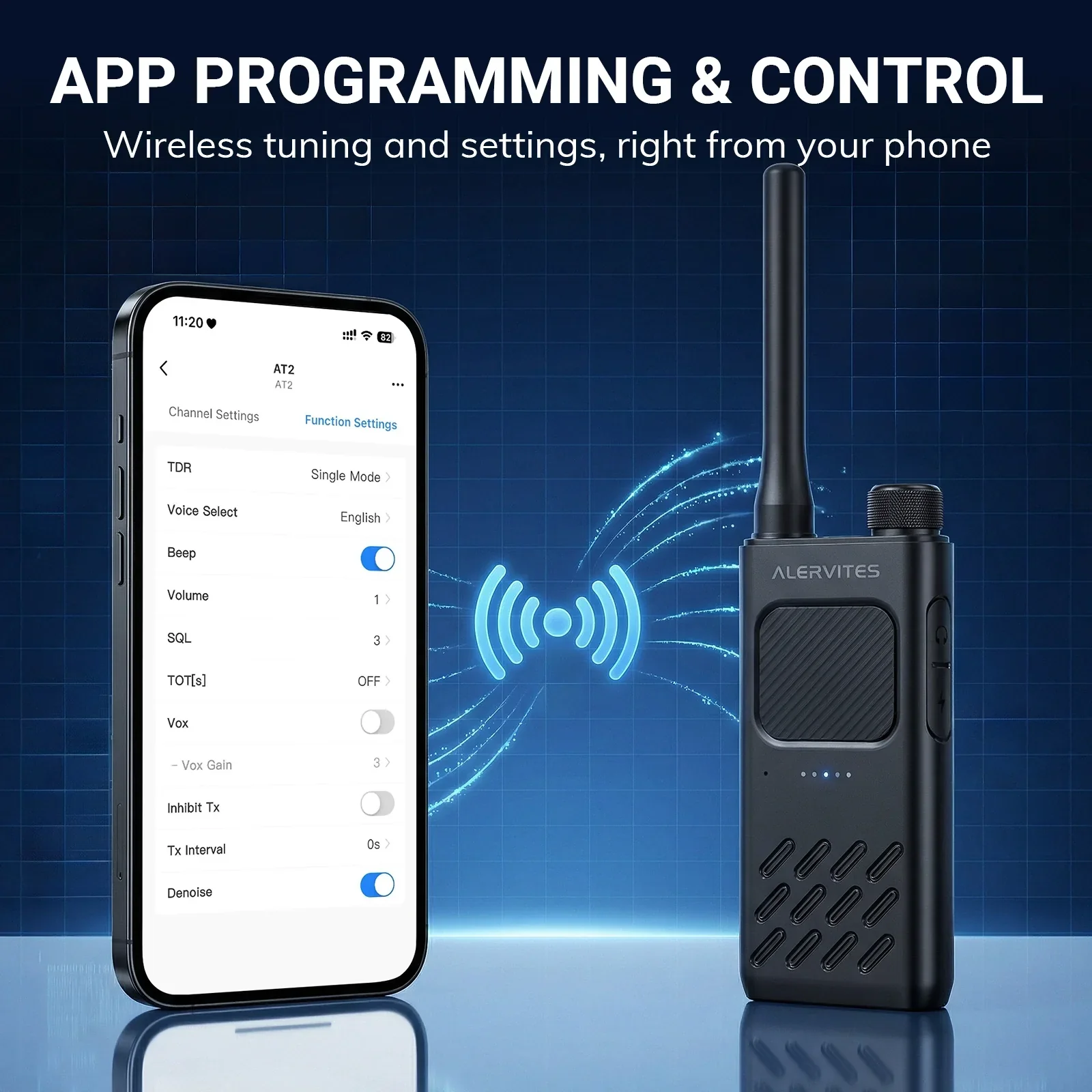 Alervites AT2 Smart UHF Radio [2 PCS] - Image 6