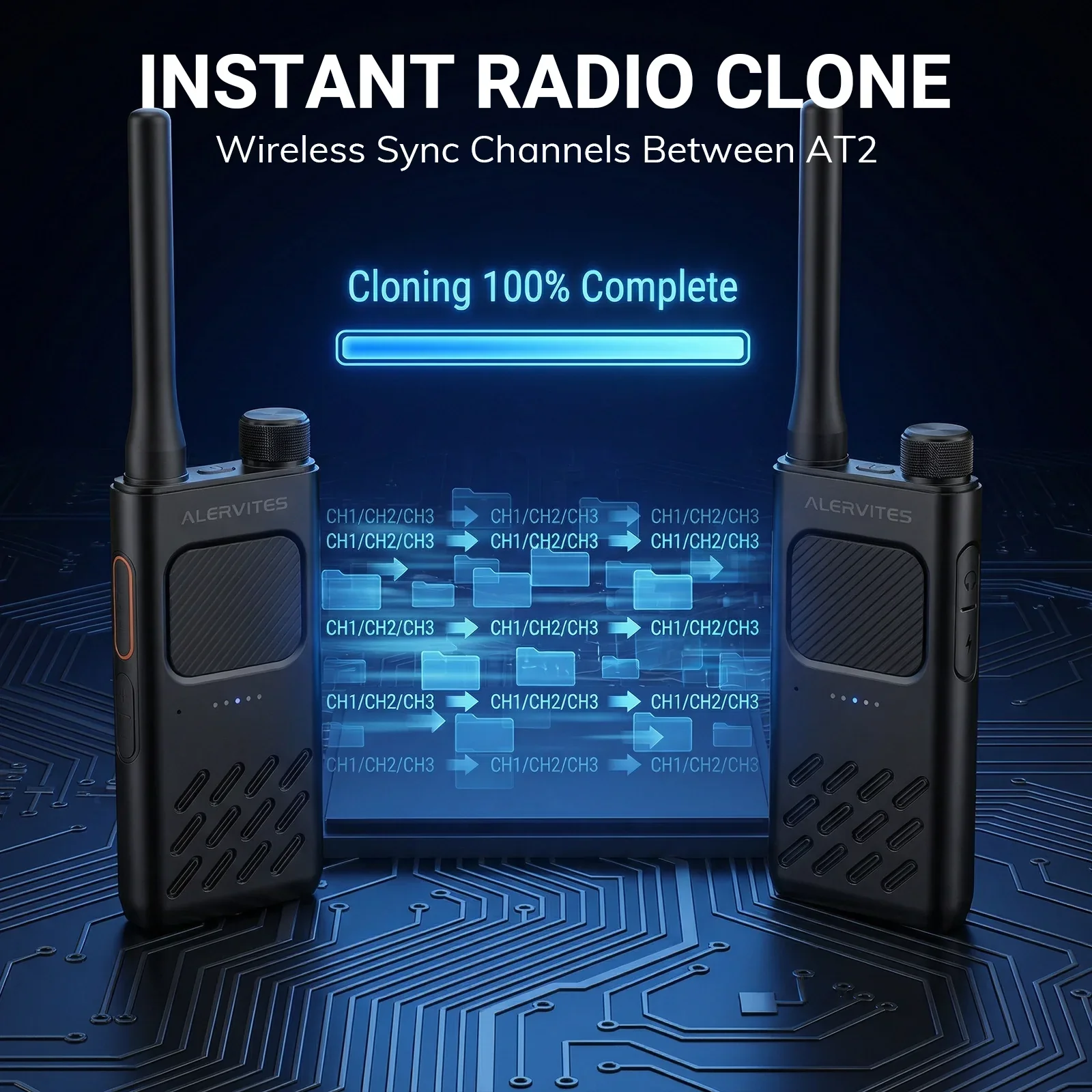 Alervites AT2 Smart UHF Radio [2 PCS] - Image 8