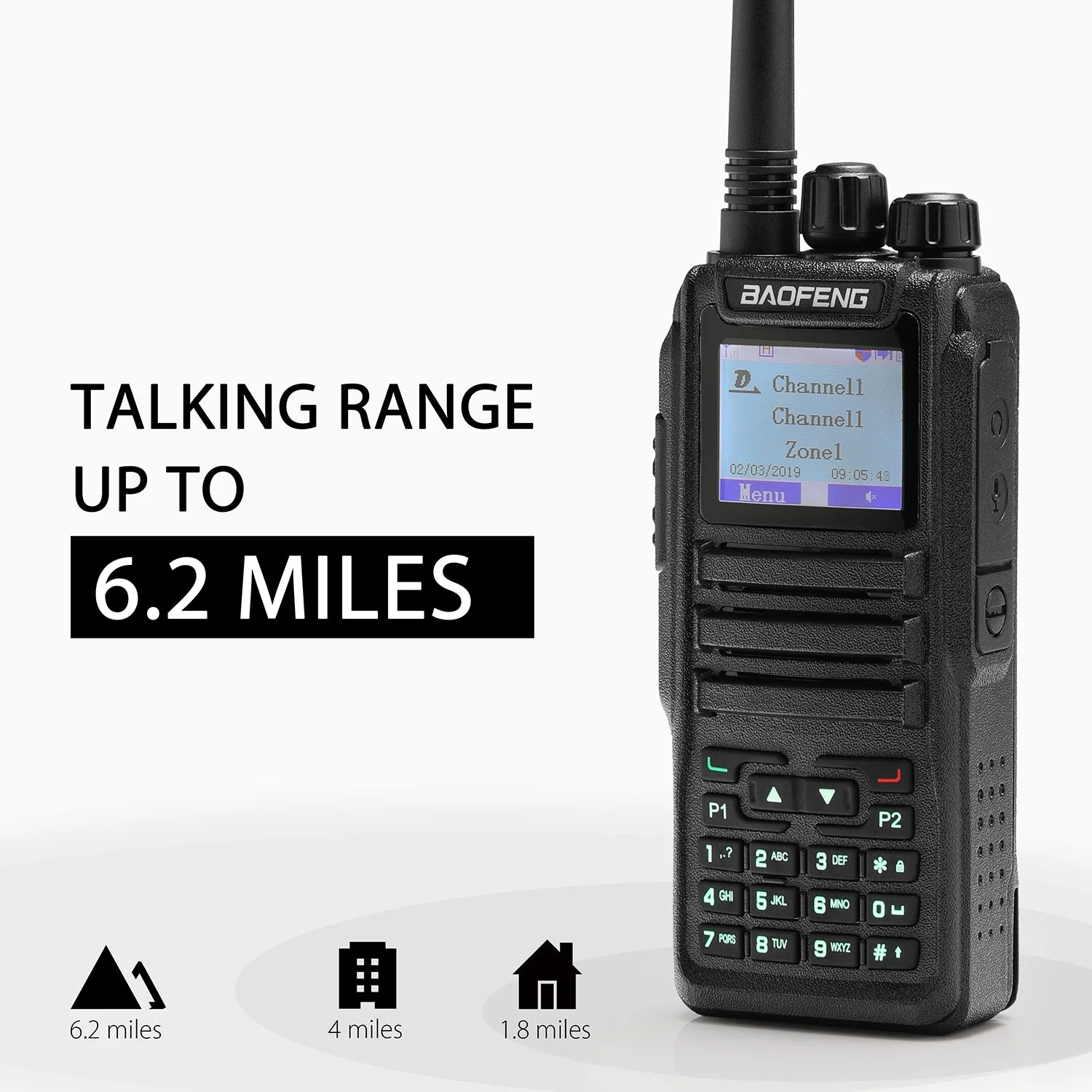DM-1701 5W Dual Band DMR - Image 8
