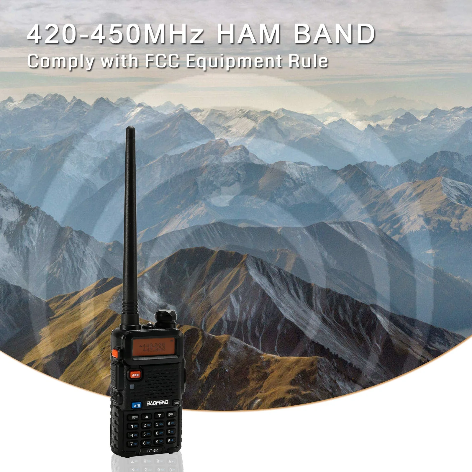 GT-5R 4W/1W Dual Band Radio - Image 9