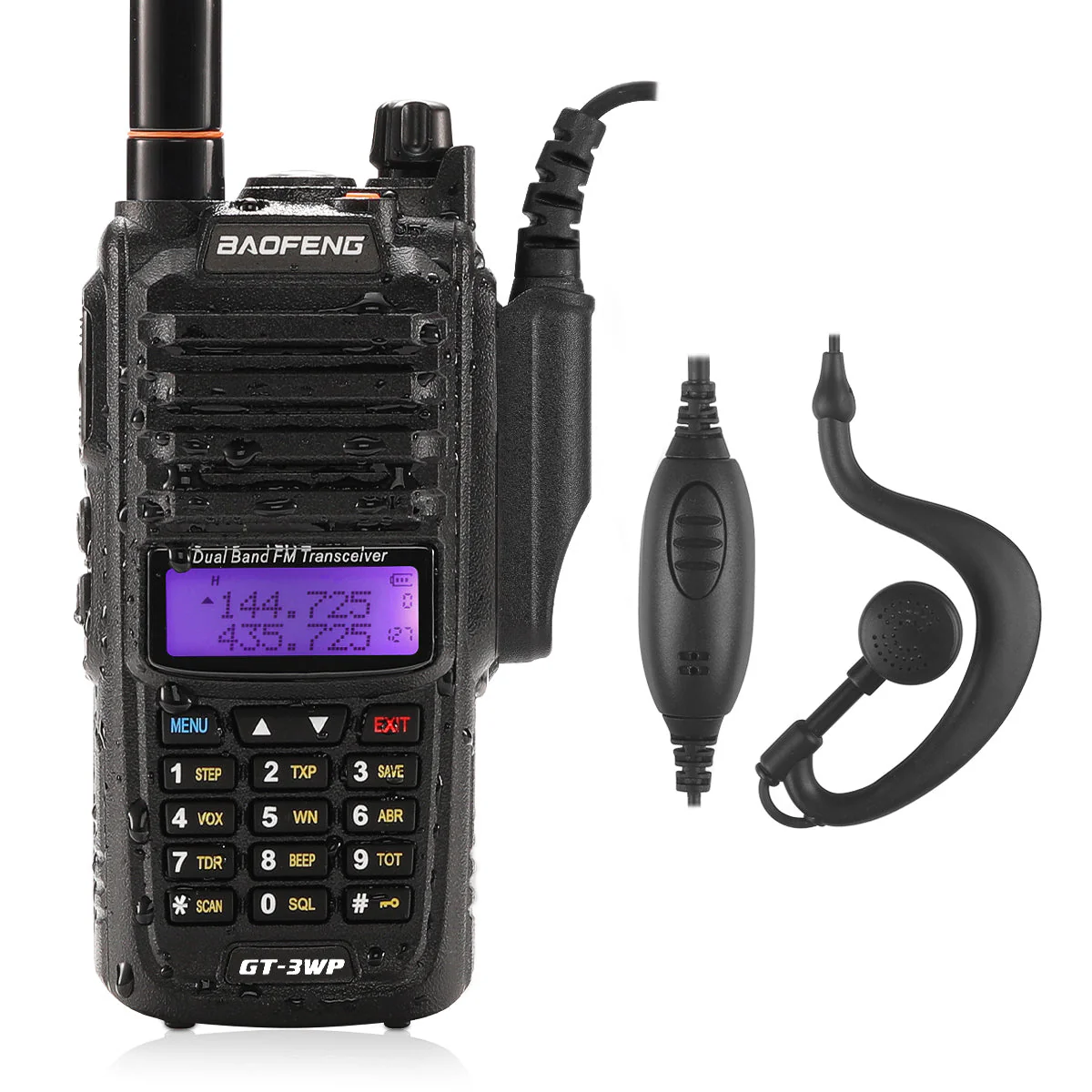 [OPEN BOX] GT-3WP 5W/3W/1W Dual Band Radio