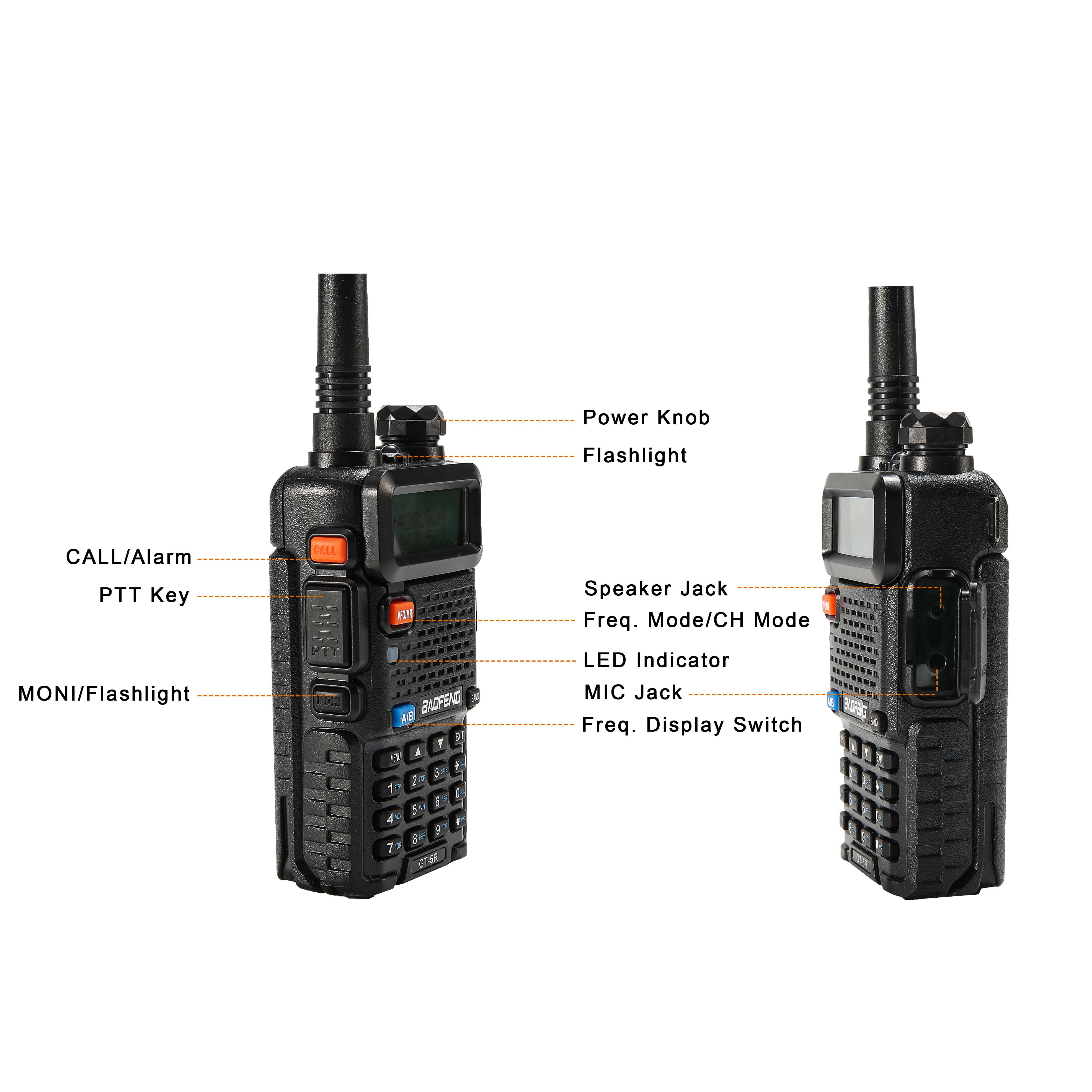 [OPEN BOX] GT-5R 4W/1W Dual Band Radio - Image 7
