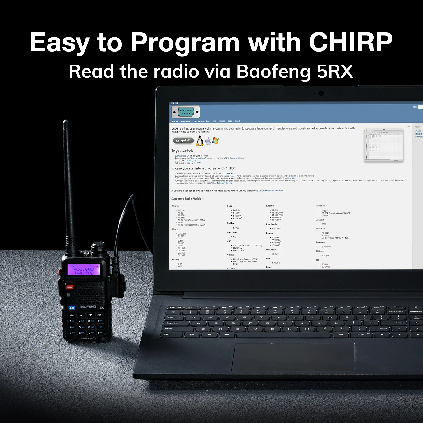 [OPEN BOX] GT-5R Pro 5W Multi-Band Radio - Image 5