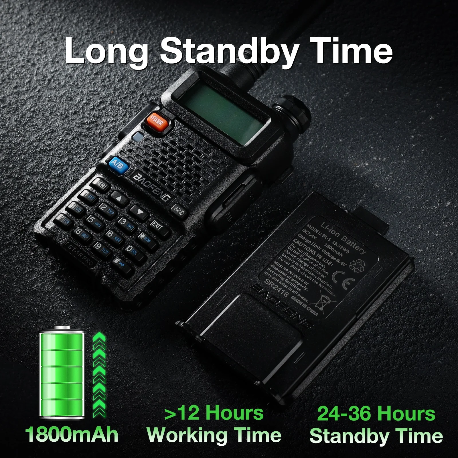 [OPEN BOX] GT-5R Pro 5W Multi-Band Radio - Image 6