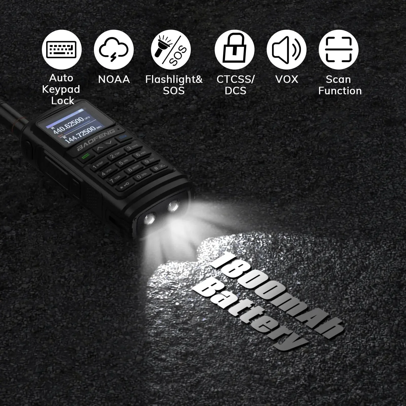 [OPEN BOX] UV-17R 5W Dual Band Radio - Image 6