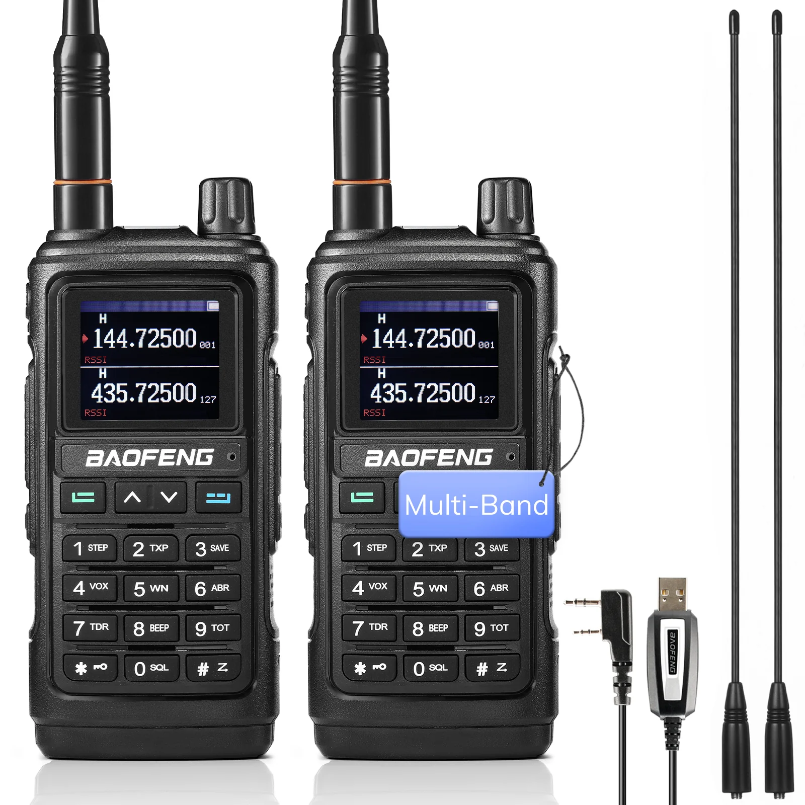 UV-17R Plus Multi-Band Radio [Long Antenna Set] - Image 9