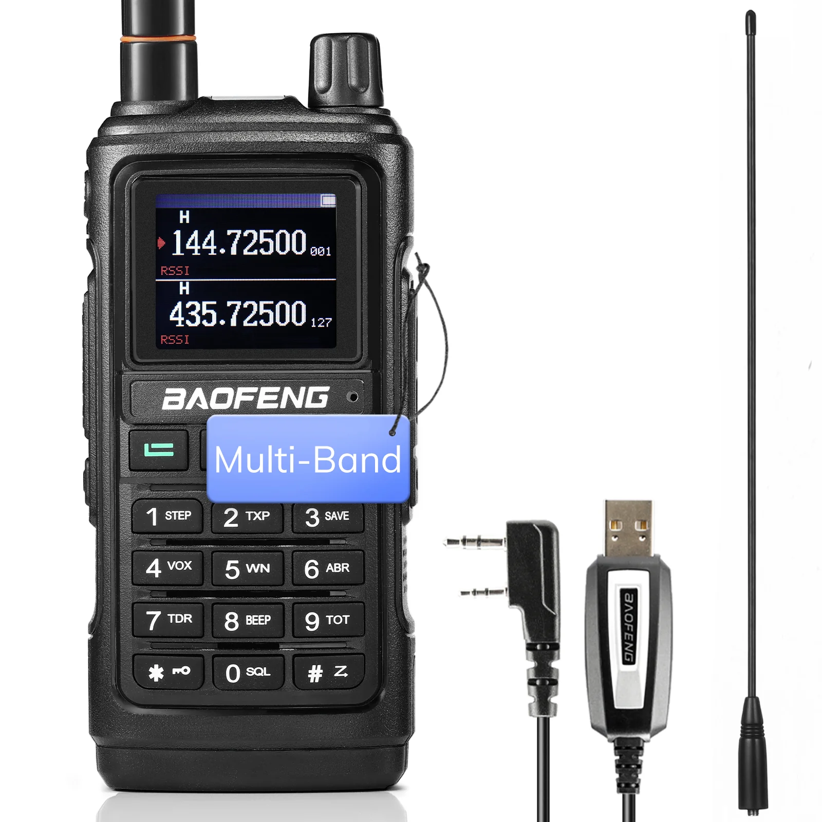UV-17R Plus Multi-Band Radio [Long Antenna Set]