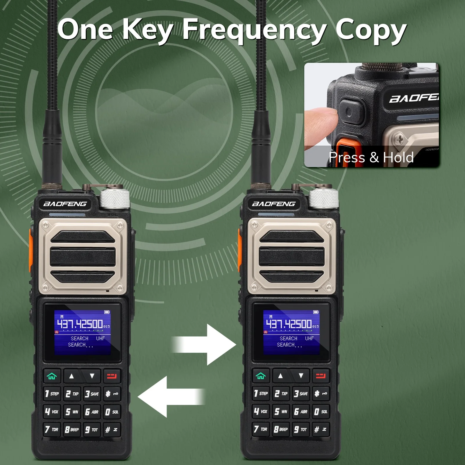 [OPEN BOX] UV-25 10W Tri-Power Radio - Image 5