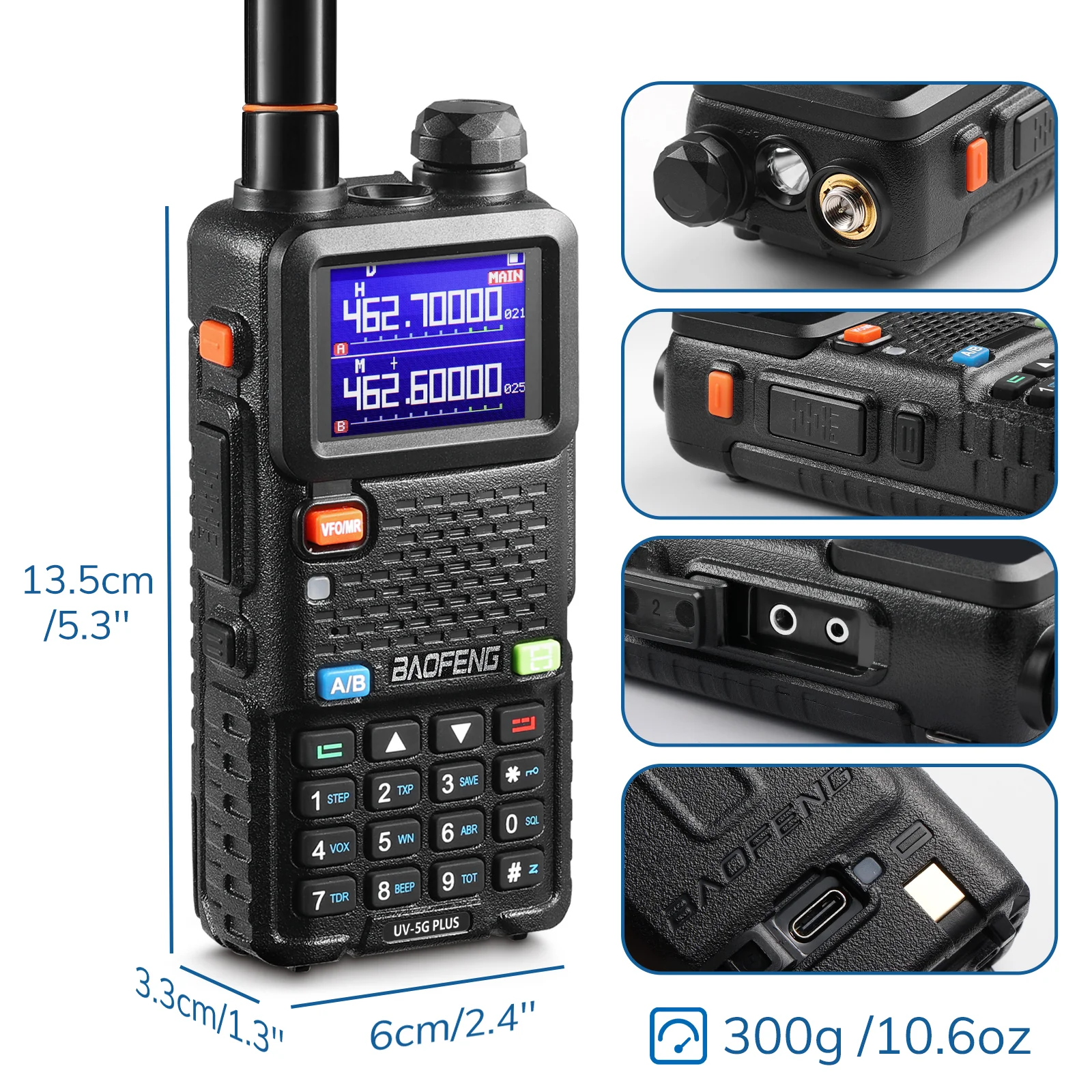 UV-5G Plus 5W GMRS Radio [1 Pair] - Image 5
