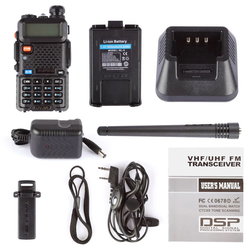 [OPEN BOX] UV-5R 5W Dual Band Radio - Image 9