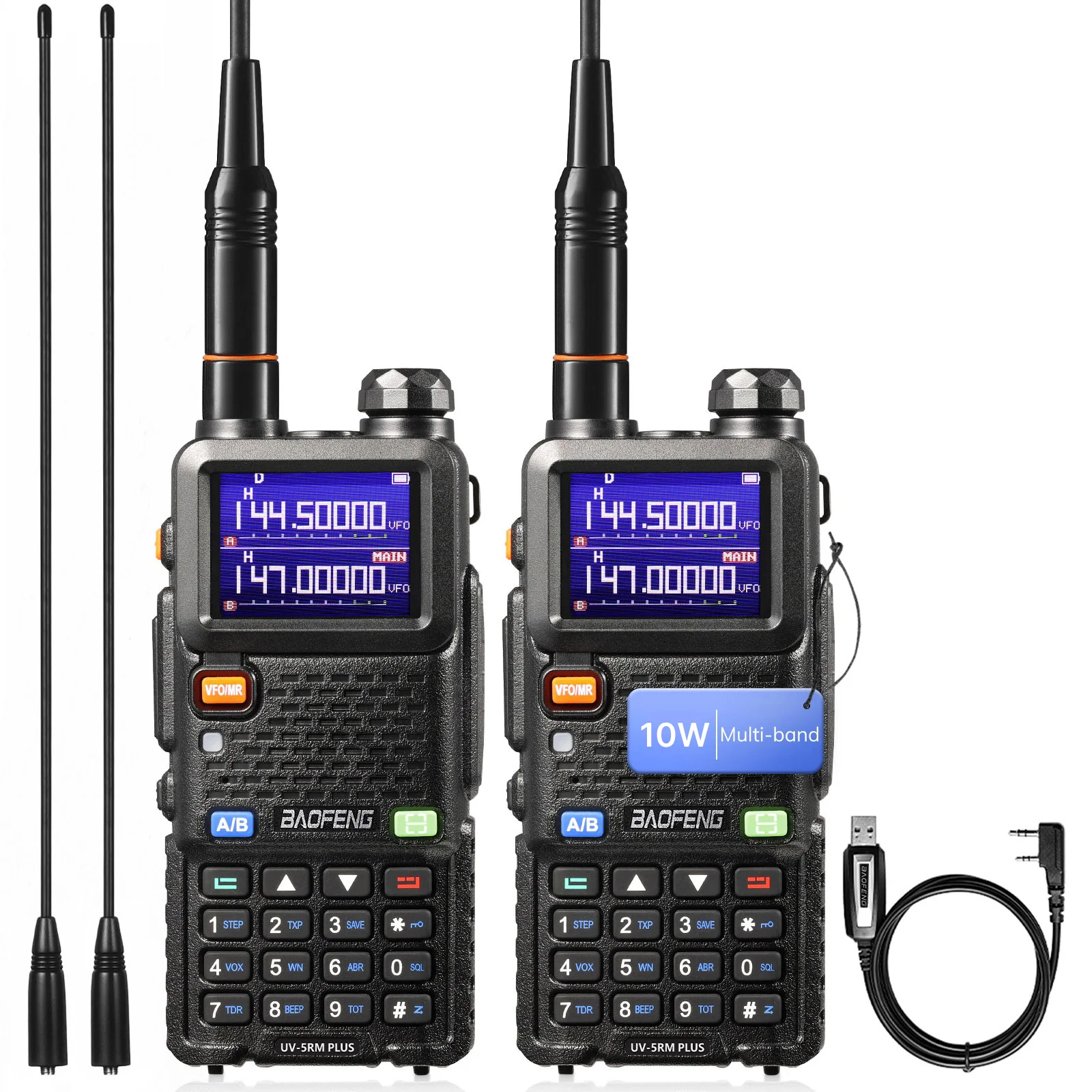 UV-5RM Plus 10W Multi-Band Radio - Image 8