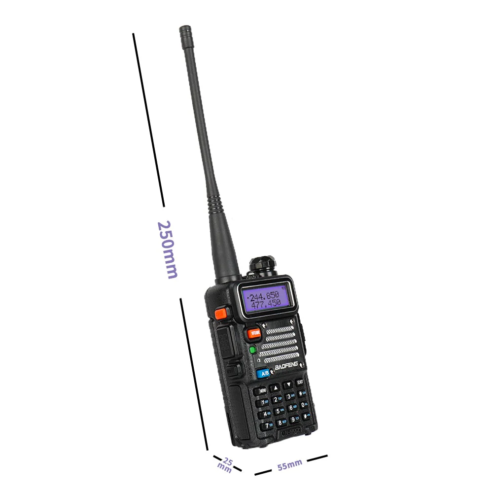 [OPEN BOX] UV-5RX3 5W Tri-band 2M Radio - Image 5