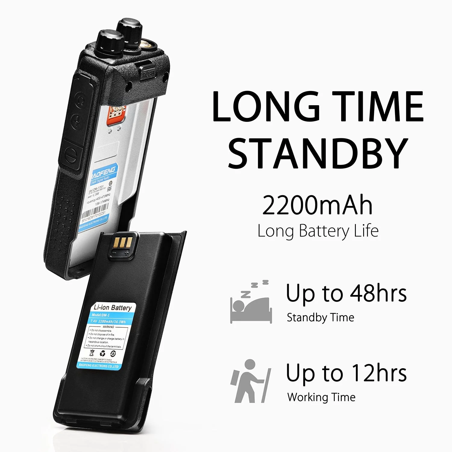 [OPEN BOX]DM-1701 5W Dual Band DMR - Image 6