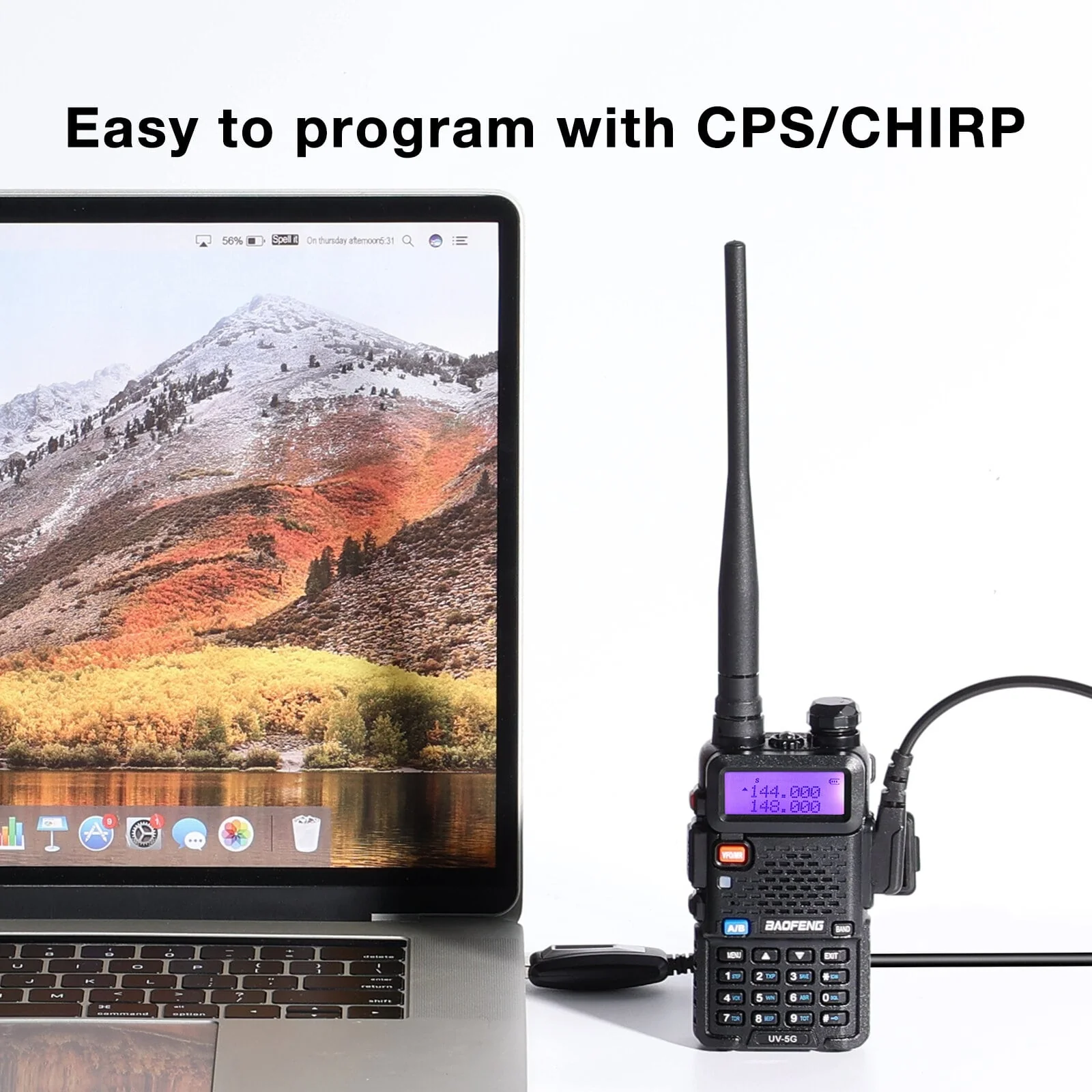 UV-5G 5W GMRS Radio Long Antenna Set [2 Pack] - Image 2