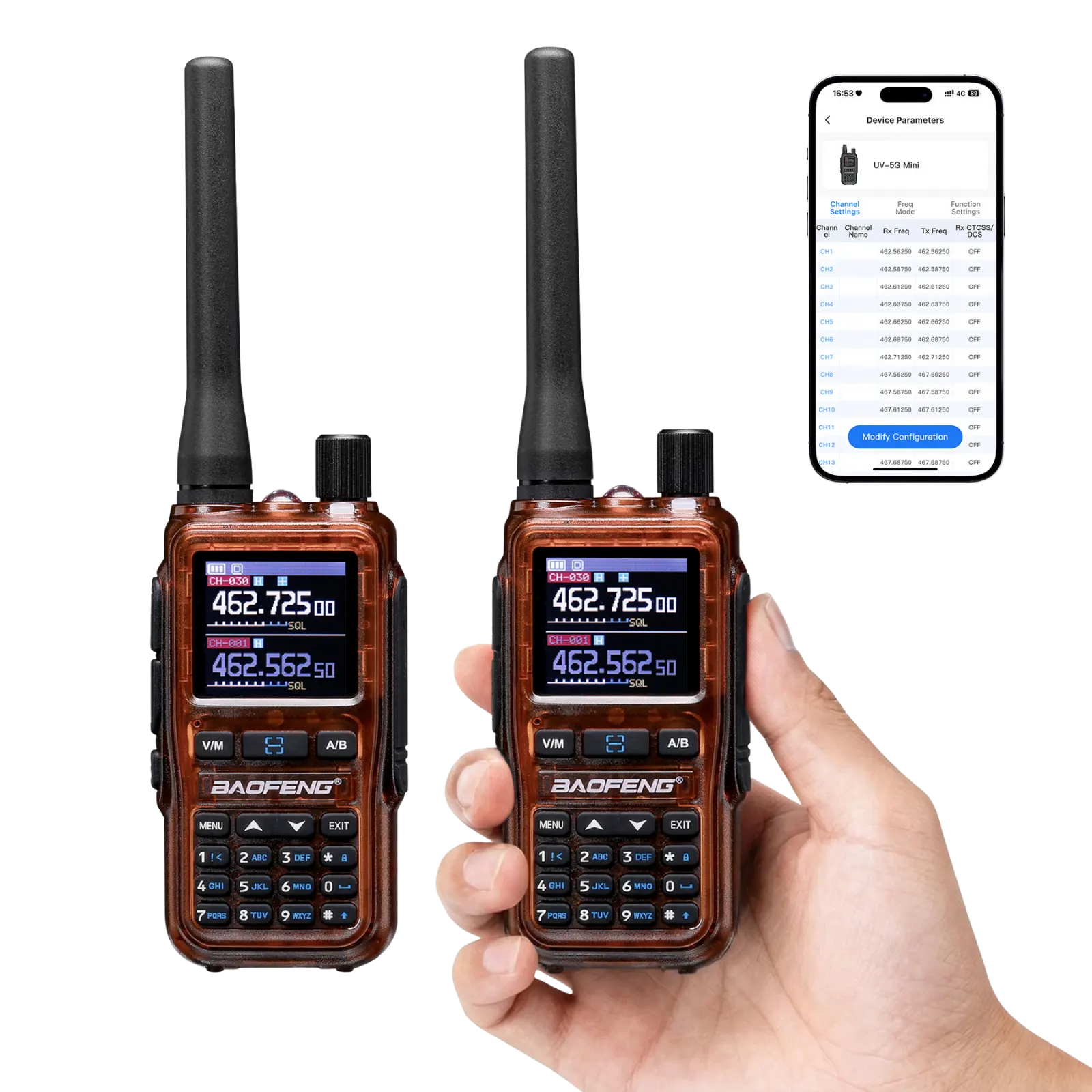 UV-5G Mini 5W GMRS Radio - Image 2