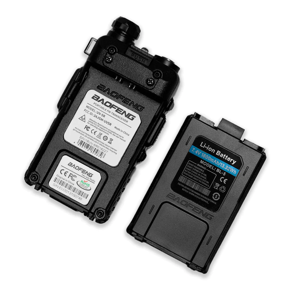 [4 PACKS] BAOFENG UV-5R 5W Dual Band Radio - Image 5