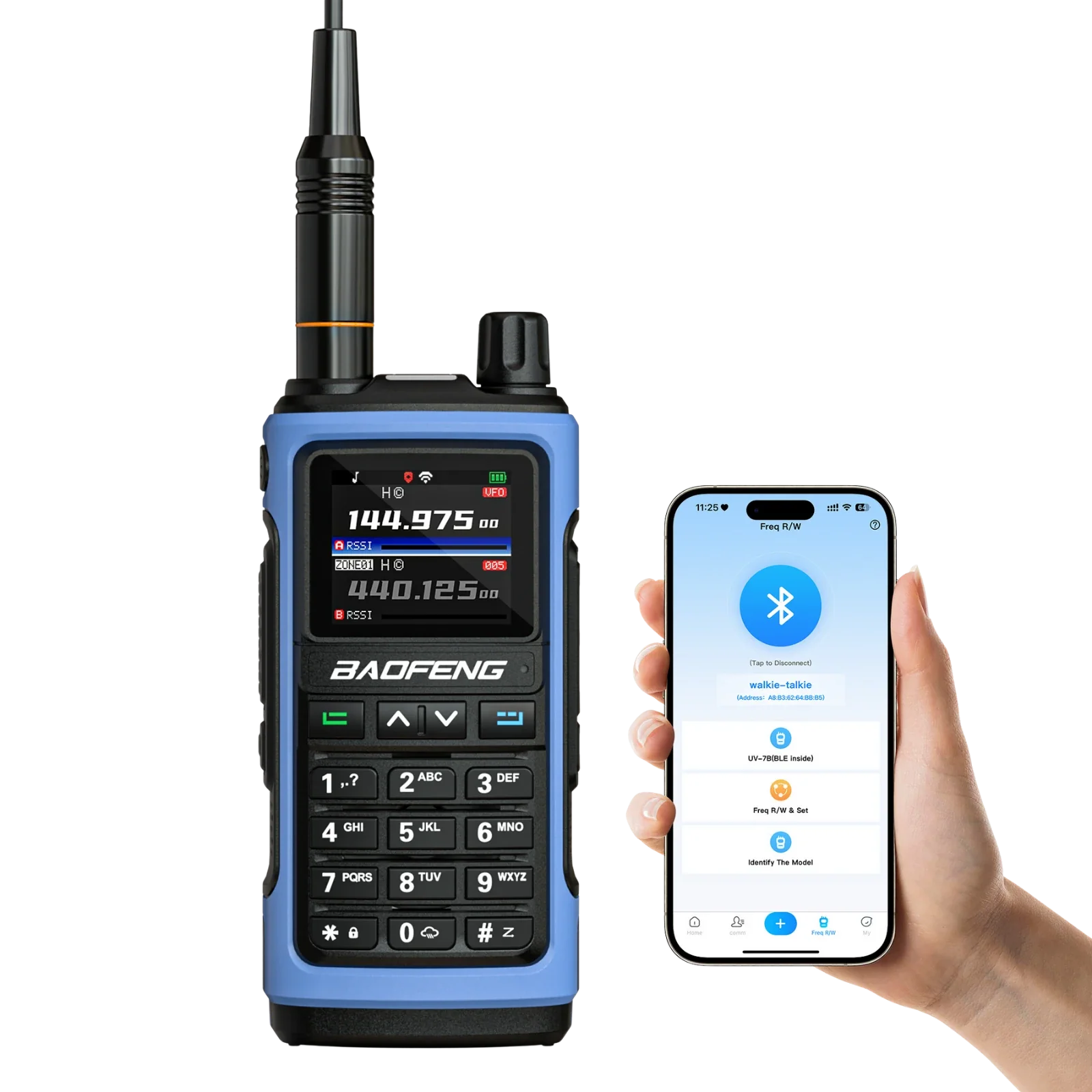 UV-7B 5W Tri-Band Radio
