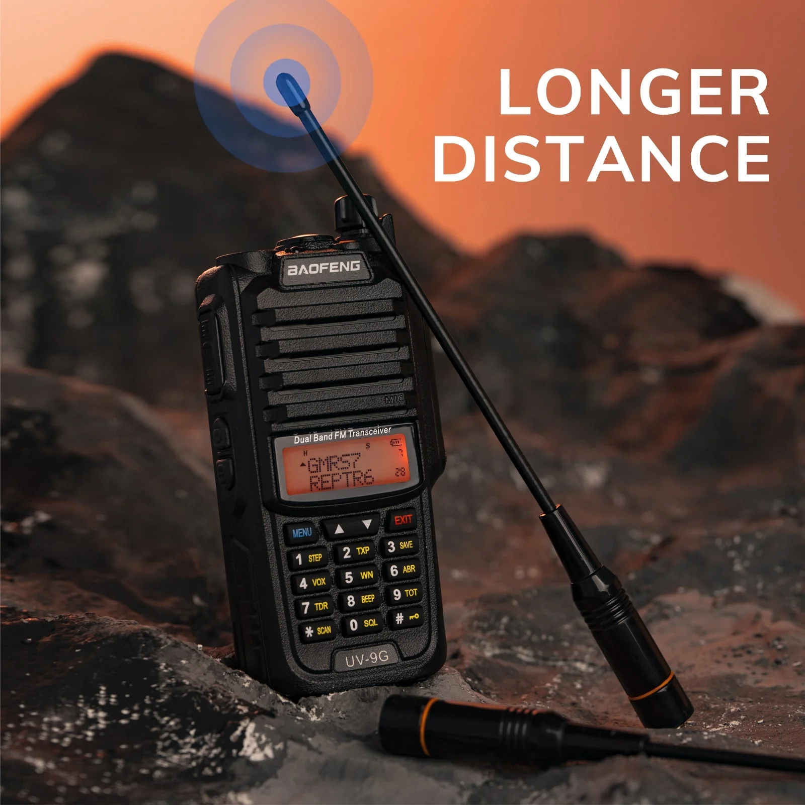 UV-9G[2 PACKS] GMRS IP67 Waterproof Radio - Image 4